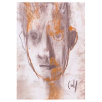 Image 1 of Flare - Sketchbook Drawing in Soft Pastels and Charcoal on Paper 