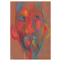 Image 1 of Forward - Sketchbook Drawing in Soft Pastels on Paper 