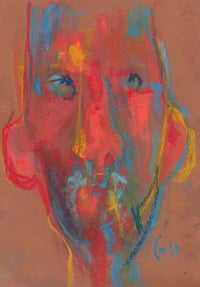 Image 2 of Forward - Sketchbook Drawing in Soft Pastels on Paper 