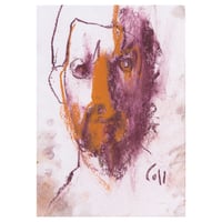 Image 1 of Led - Sketchbook Drawing in Soft Pastels on Paper 