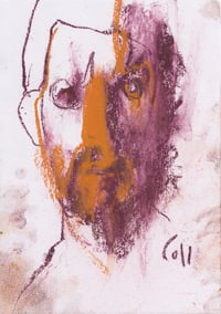 Image 2 of Led - Sketchbook Drawing in Soft Pastels on Paper 