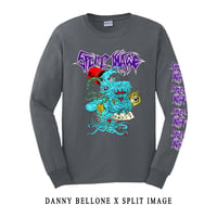 Image 1 of Split Image x Bellone (Excel) longsleeve charcoal