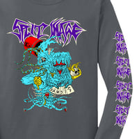 Image 2 of Split Image x Bellone (Excel) longsleeve charcoal