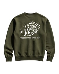 Image 2 of "Welcome To The Goods Life" Premium Sweater