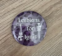 Image 1 of Lesbians for Ignis button