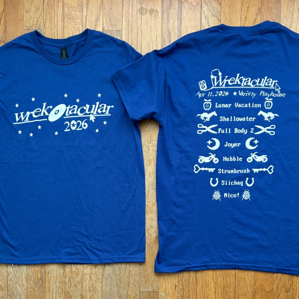 WREKTACULAR 26 LOGO SHIRT