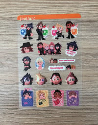 Image 1 of Fantasy lads stickers 