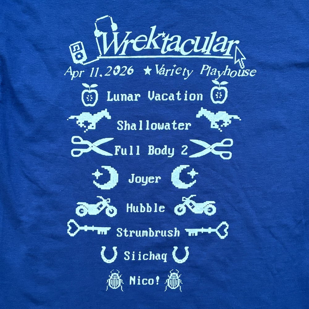 WREKTACULAR 26 LOGO SHIRT