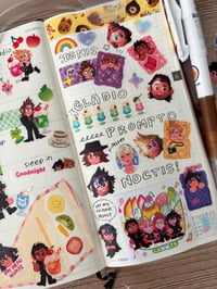 Image 2 of Fantasy lads stickers 