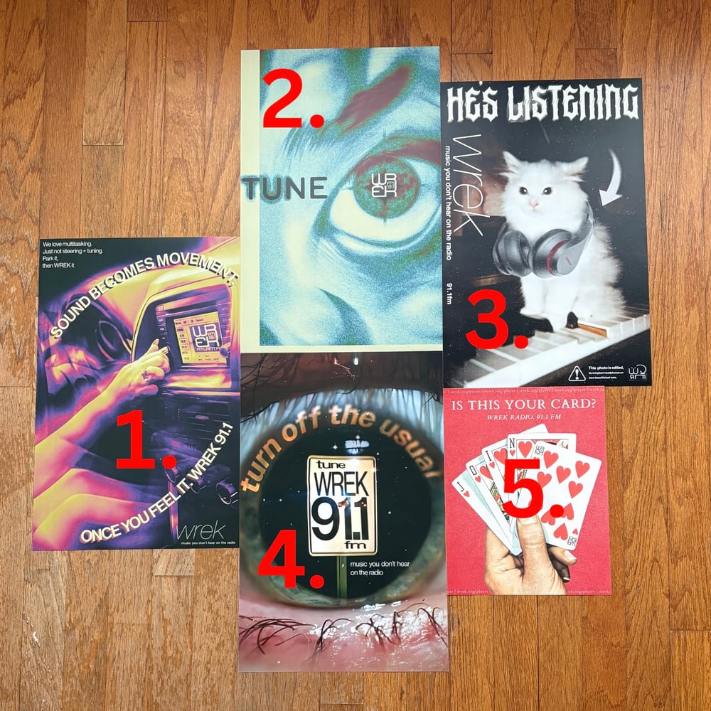WREK Posters