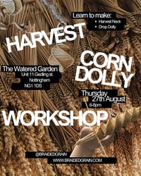 Harvest Corn Dolly Workshop