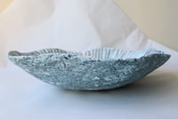Image 2 of Seashell Inspired Paper Mache Bowl | Handmade Coastal Decor