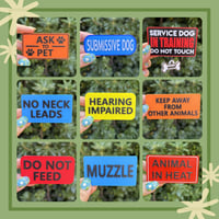 Image 1 of Vet Sticker Pins