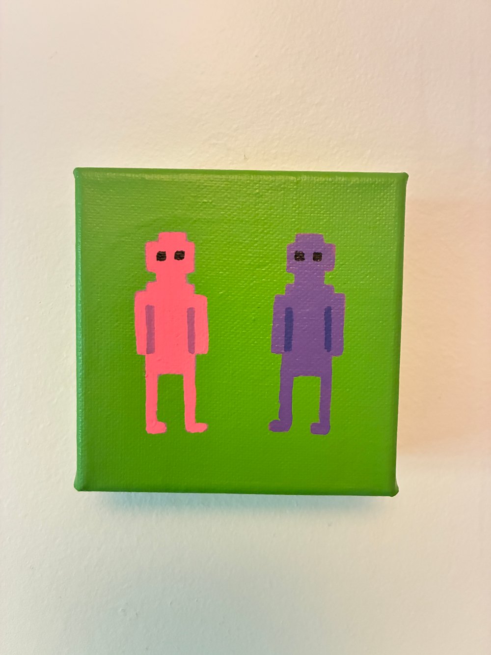 Tux and Fanny Pixel Painting