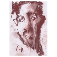 Image 1 of Julian- Sketchbook Drawing in Soft Pastels on Paper 