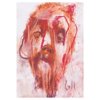 Image 1 of Alighted - Sketchbook Drawing in Soft Pastels on Paper 