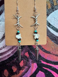 No Trespassing Earrings 