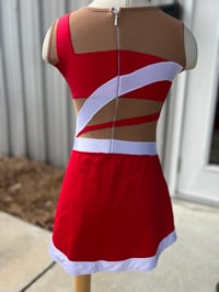 Image 4 of Red and White Strut