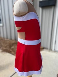 Image 3 of Red and White Strut