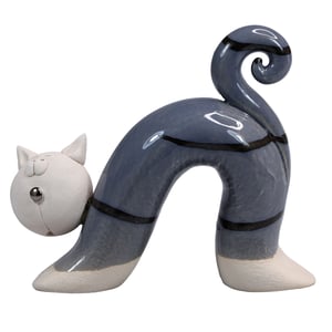 Image of Quirky Bow Cat in Various Colours