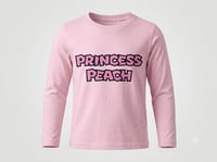 Image 2 of Princess Peach Kids Set — Cute, Comfy & Full of Character!