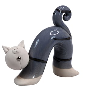 Image of Quirky Bow Cat in Various Colours