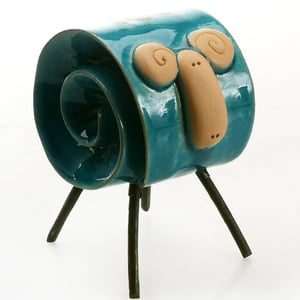 Image of Scroll Sheep with Metal Legs 