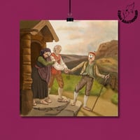 Image 1 of Avskjed ved trappen - tredje forsøk