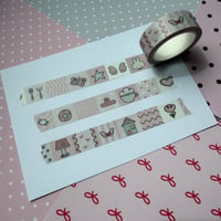 Image 1 of Cozy Home washi tape
