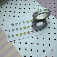 Image 1 of mini stars washi tape