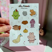 Silly Friends Sticker Sheet 21