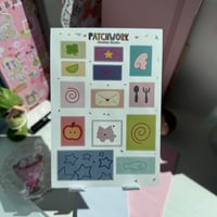 Patchwork Sticker Sheet 32