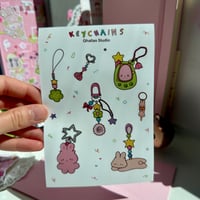 Keychains Sticker Sheet 8