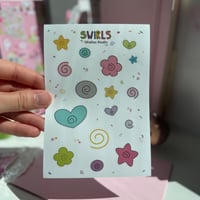 Swirls Sticker Sheet 7
