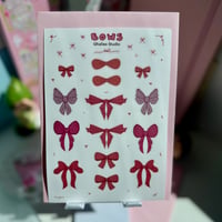 Bows Sticker Sheet 12