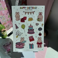 Happy Birthday Sticker Sheet 34