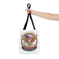 Image 3 of USA 250th Anniversary Tote Bag | 250 Years USA Bicentennial Celebration | USA Tote Bag | July 4th | 