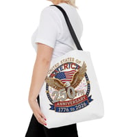 Image 5 of USA 250th Anniversary Tote Bag | 250 Years USA Bicentennial Celebration | USA Tote Bag | July 4th | 