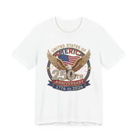 Image 1 of USA 250th Anniversary Independence Day T-Shirt | July 4th Patriotic Tee | July 4th Tee | USA 250 Yea