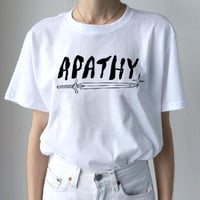 Image 2 of "Apathy" tee 
