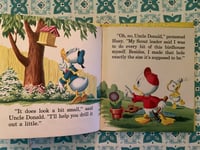 Image 2 of Vintage Donald Duck and The New Birdhouse, 1956