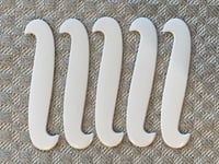 Reed hook, white plastic