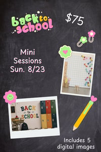 Back to School Minis 
