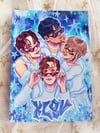 XLOV - icy holographic print