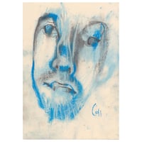 Image 1 of Cluster - Sketchbook Drawing in Soft Pastels on Paper 