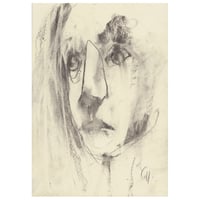 Image 1 of Acceptance - Sketchbook Drawing in Charcoal on Paper 