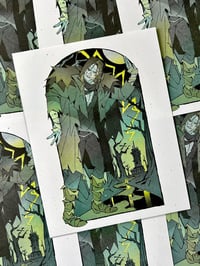 Frankenstein Riso Print [Medium]