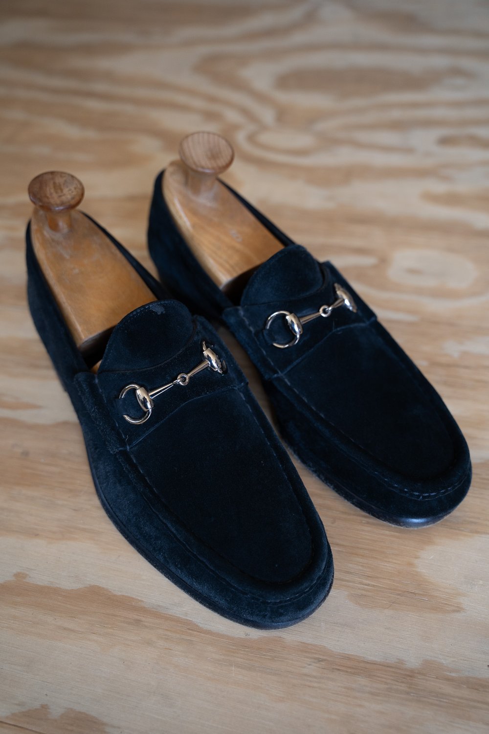 Image of Vintage Gucci Horsebit Loafers 10.5