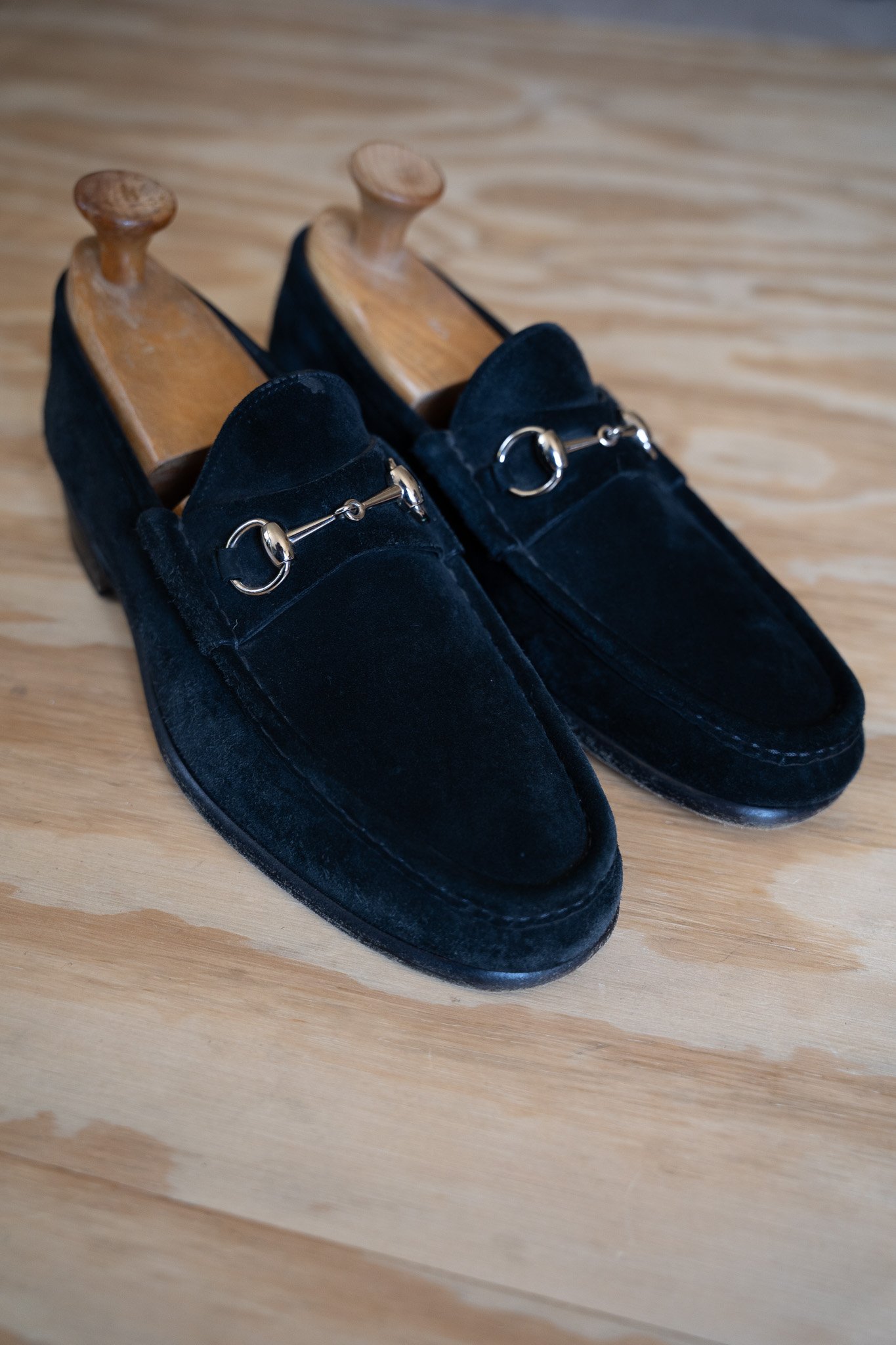 Image of Vintage Gucci Horsebit Loafers 10.5
