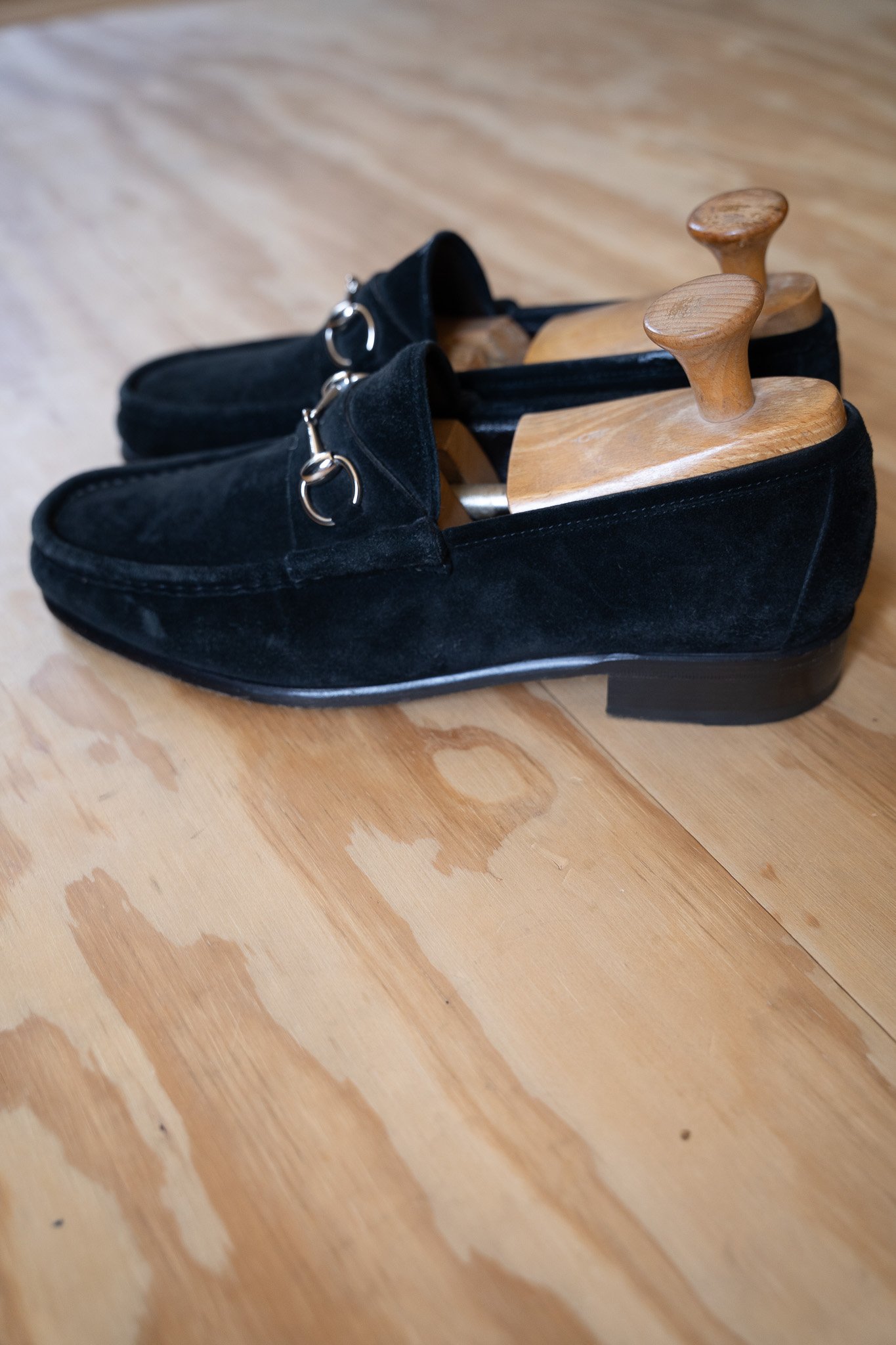 Image of Vintage Gucci Horsebit Loafers 10.5